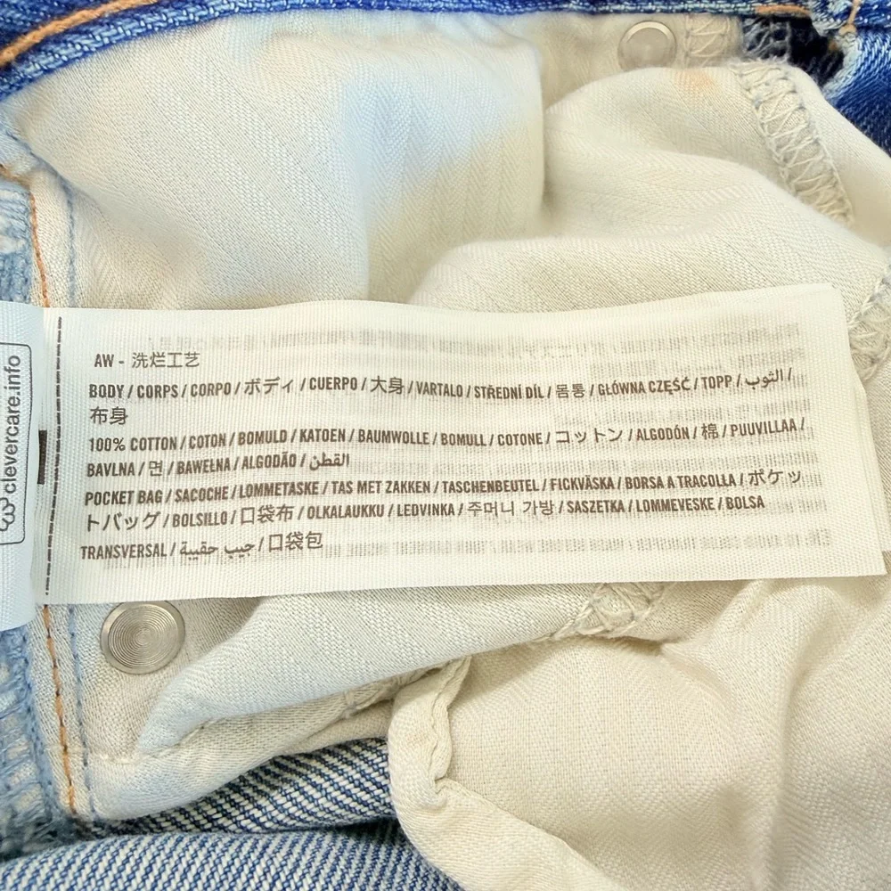 Abercrombie Barrel Mid Rise Jeans 27 - Picture 5 of 5